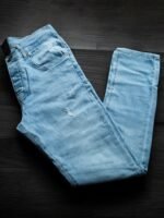 ⁦بنطلون جينز رجالي سليم فيت مقطع GIVENCHY⁩ - الصورة ⁦3⁩