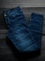 بنطلون جينز رجالي سليم فيت سادة D&G