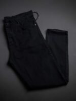 بنطلون جينز رجالي سادة بسلسة بويفريند - الصورة 2