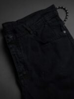 بنطلون جينز رجالي سادة بسلسة بويفريند - الصورة 3