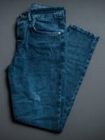 بنطلون رجالي دينيم (جينز) سليم فيت مخربش brothers - الصورة 2