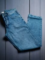 ⁦بنطلون رجالي وايد ليج ساده ZARA⁩ - الصورة ⁦3⁩