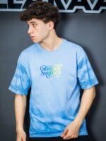 ⁦تيشيرت رجالي اوفر سايز مطبوع Brown SMOING⁩ - الصورة ⁦3⁩