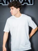 تيشيرت رجالي قطن اوفر سايز ساده