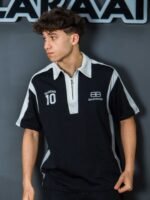 تيشيرت رجالي قطن اوفر سايز تطريز Balenciaga