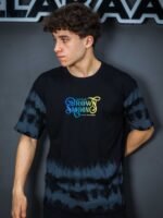 ⁦تيشيرت رجالي اوفر سايز مطبوع Brown SMOING⁩ - الصورة ⁦5⁩