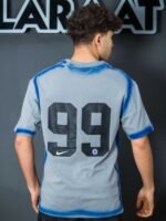 تيشيرت رجالي اوفر سايز مطبوع رابر CHELSEA - الصورة 2