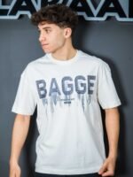تيشيرت رجالي اوفر سايز بطباعة BAGGE
