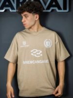 تيشيرت رجالي اوفر سايز مطبوع ديجيتال Banemc