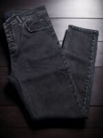 ⁦بنطلون رجالي سليم فيت ساده⁩ - الصورة ⁦3⁩