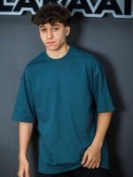 تيشيرت رجالي قطن اوفر سايز ساده Balenciaga - الصورة 8