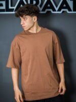 تيشيرت رجالي قطن اوفر سايز ساده Balenciaga - الصورة 7