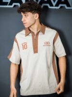 تيشيرت رجالي قطن اوفر سايز تطريز Balenciaga - الصورة 5