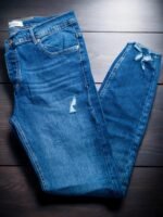 بنطلون رجالي سليم فيت تقطيع - الصورة 7