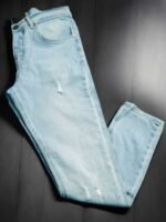 بنطلون رجالي دينيم (جينز) سليم فيت كاتنج