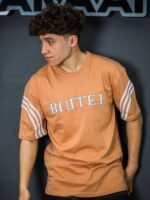 ⁦تيشيرت رجالي قطن اوفر سايز مطبوع BULLET⁩ - الصورة ⁦5⁩