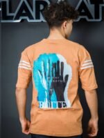 ⁦تيشيرت رجالي قطن اوفر سايز مطبوع BULLET⁩ - الصورة ⁦6⁩