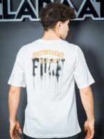 تيشيرت رجالي اوفر سايز مطبوع Best Noy - الصورة 2