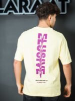 ⁦تيشيرت رجالي اوفر سايز مطبوع M⁩ - الصورة ⁦6⁩