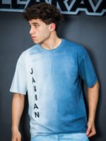 ⁦تيشرت رجالي خام مستورد بطباعة محجر⁩ - الصورة ⁦3⁩