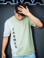 ⁦تيشرت رجالي خام مستورد بطباعة محجر⁩ - الصورة ⁦2⁩