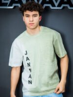 تيشرت رجالي خام مستورد بطباعة محجر