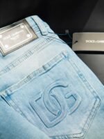 ⁦بنطلون رجالي دينيم (جينز) ساده D&G⁩ - الصورة ⁦2⁩