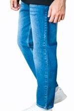 بنطلون نسائي جينز (دينيم) بوي فريند مُشَغَّب TM - الصورة 2