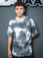 ⁦تيشرت رجالي قطن اوفر سايز تاي داي⁩ - الصورة ⁦3⁩