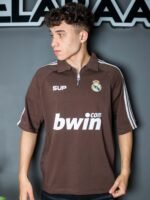 تيشرت رجالي قطن اوفر سايز مطبوع Real Madrid