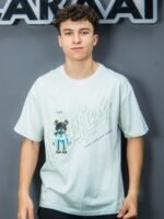 ⁦تيشرت رجالي مستورد بطباعة SUNFIVE⁩ - الصورة ⁦2⁩