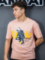 تيشرت رجالي مستورد بطباعة انمي