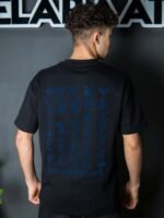 ⁦تيشرت رجالي قطن اوفر سايز بطباعه No Discipline⁩ - الصورة ⁦6⁩