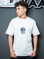 تيشرت رجالي قطن اوفر سايز مطبوع Thing - الصورة 3