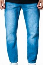 بنطلون نسائي جينز (دينيم) بوي فريند مُشَغَّب TM - الصورة 3