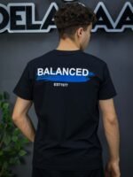 ⁦تيشيرت رجالي ليكرا سليم فيت BLANCED⁩ - الصورة ⁦2⁩