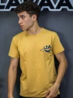 ⁦تيشيرت رجالي ليكرا  يُناسب الجسم Smile⁩ - الصورة ⁦4⁩