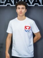 تيشيرت رجالي ليكرا طباعة Caution