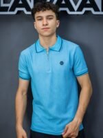 ⁦تيشرت رجالي بولو نص سوسته⁩ - الصورة ⁦3⁩