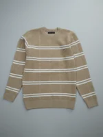 ⁦تيشيرت رجالي Tommy Hilfiger مقلم⁩ - الصورة ⁦3⁩