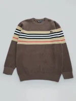 ⁦تيشيرت رجالي Burberry مقلم⁩ - الصورة ⁦3⁩