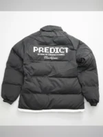 ⁦جاكيت رجالي بامب بطباعة PREDICT⁩ - الصورة ⁦2⁩