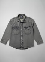 قميص رجالي جينز اوفر سايز