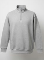 تيشرت رجالي نص سوستة سادة - الصورة 3