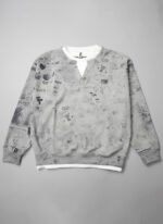 سويتشيرت رجالي اوفر سايز مطبوع راوند - الصورة 2