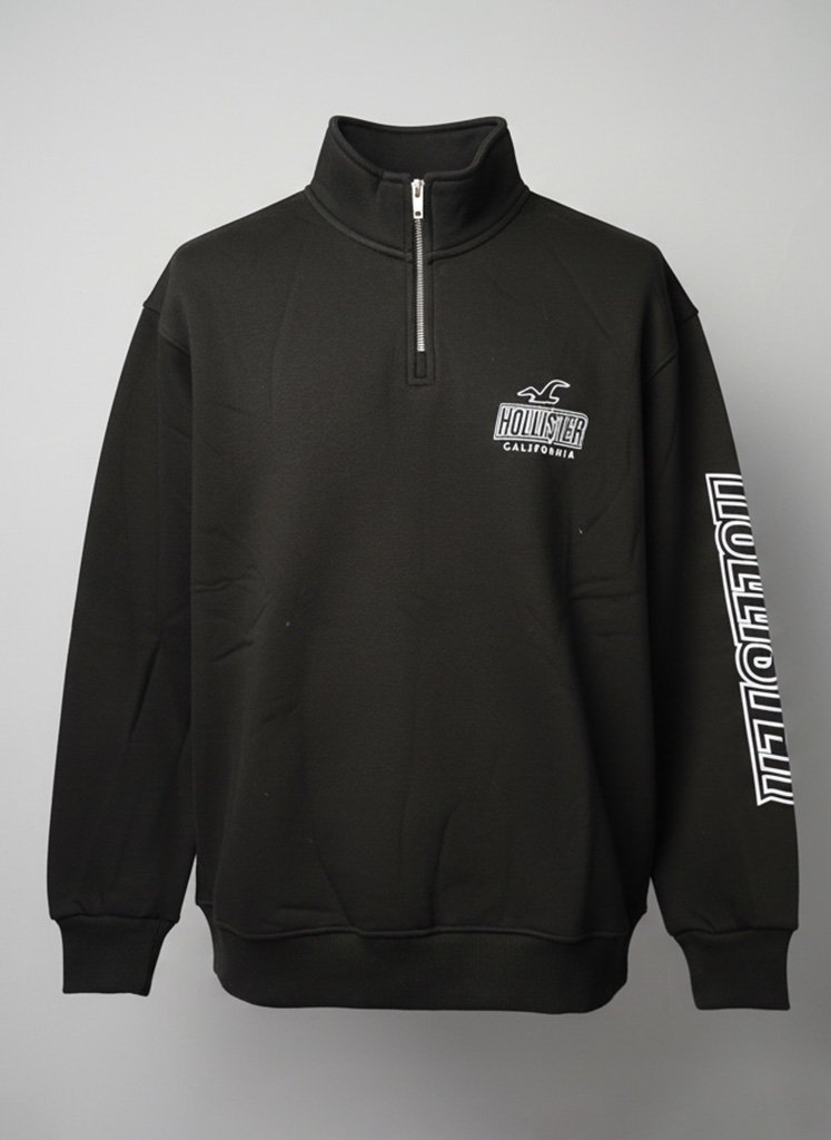 2 تيشرت رجالي نص سوستة Holister - الصورة 1